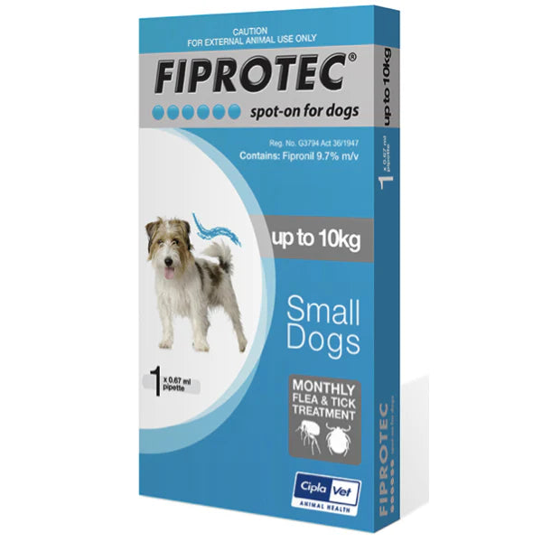 Fibrotec Dog Small (0-10kg) Blue