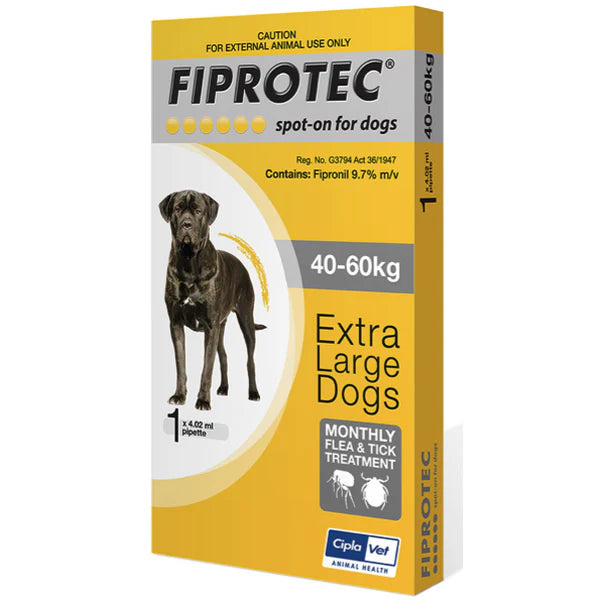Fibrotec Dog X-Large (40-60kg) Yellow