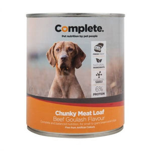 Complete Dog Food Tins