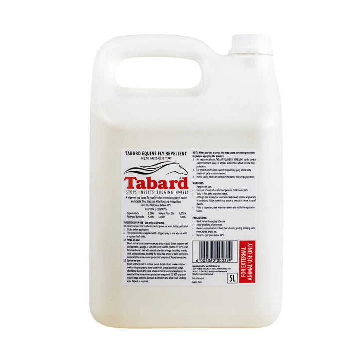 Tabard Equine Spray 5L