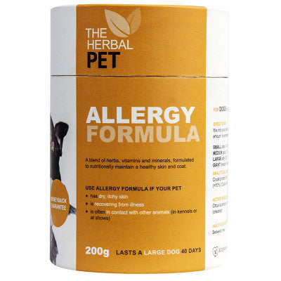 Herbal Pet Allergy Dog & Cat Formula